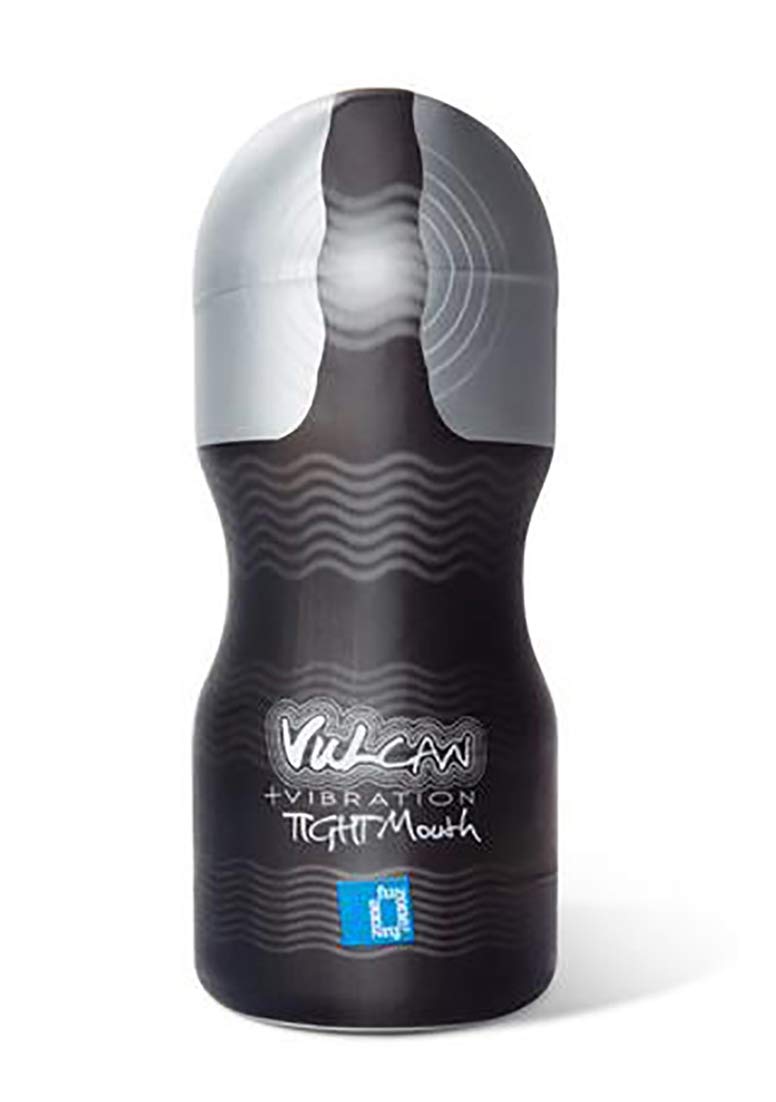 Funzone Vulcan Love Skin, Cyberskin-Male Vibrating Masturbator, Tight Mouth Stroker