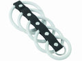 Spartacus Gates Of Hell 5 Ring Rubber Gates Cockcage, White