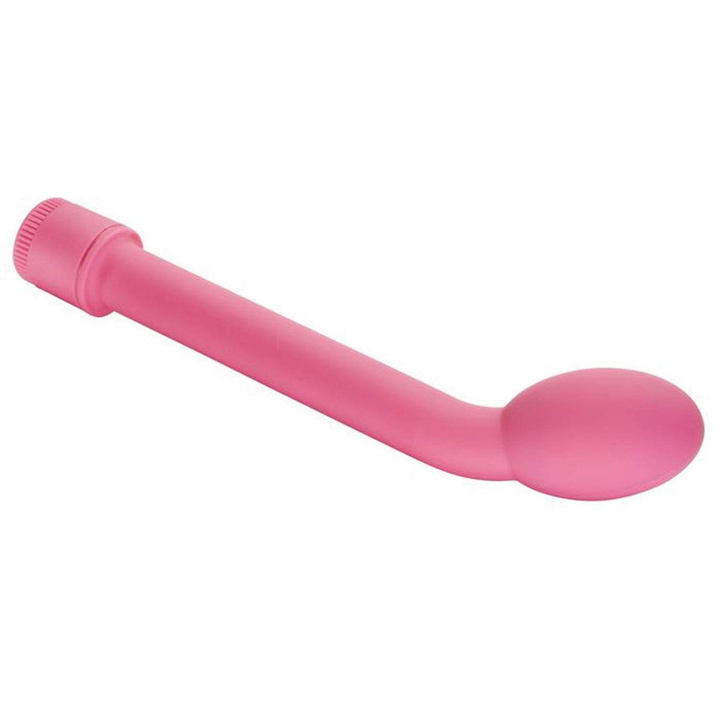 Cloud 9 Novelties Smooth Powerful G-Spot Vibrator Massager With Angled Tip For Pleasure Smooth Coating, Pink, 0.3 Pound