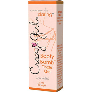 (D) Crazy Girl Wanna Be Daring Booty Bomb Tingle Gel