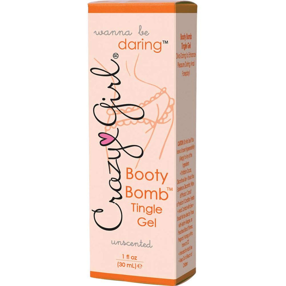 (D) Crazy Girl Wanna Be Daring Booty Bomb Tingle Gel