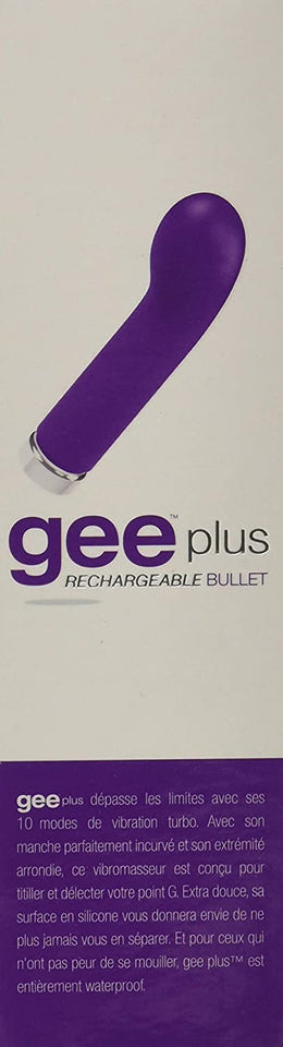 Vedo Gee Plus Rechargeable Vibe, Into You Indigo