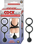 My Cr Scrotum Ring W/Wgtd Ball Banger Bk