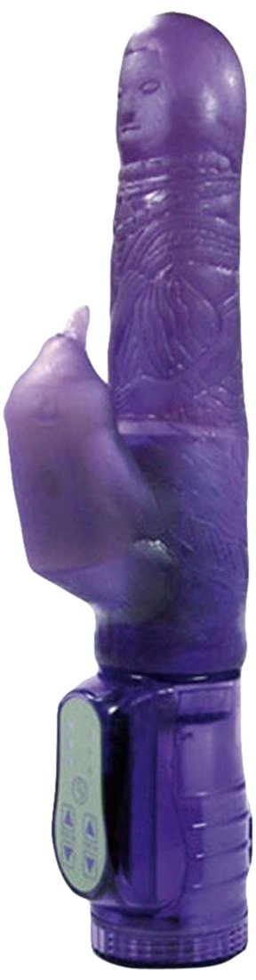 Golden Triangle Aquasaki Waterproof Vibrator, Lavender