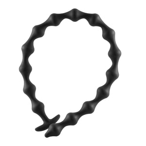 Shkanla 22.8 inch Super Long Anal Beads with 15 Balls, Silicone Butt Plug Anal Chain Flexible Anal Plug, Vaginal Anus Dilator Pr