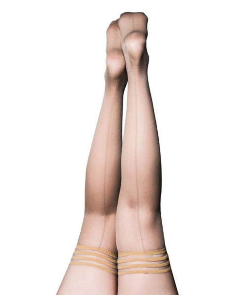 Kixies Stockings For Women  Thigh High Stockings with NoSlip grip Stay Ups Thigh Bands  Womens Thigh High Stockings Vanessa ch
