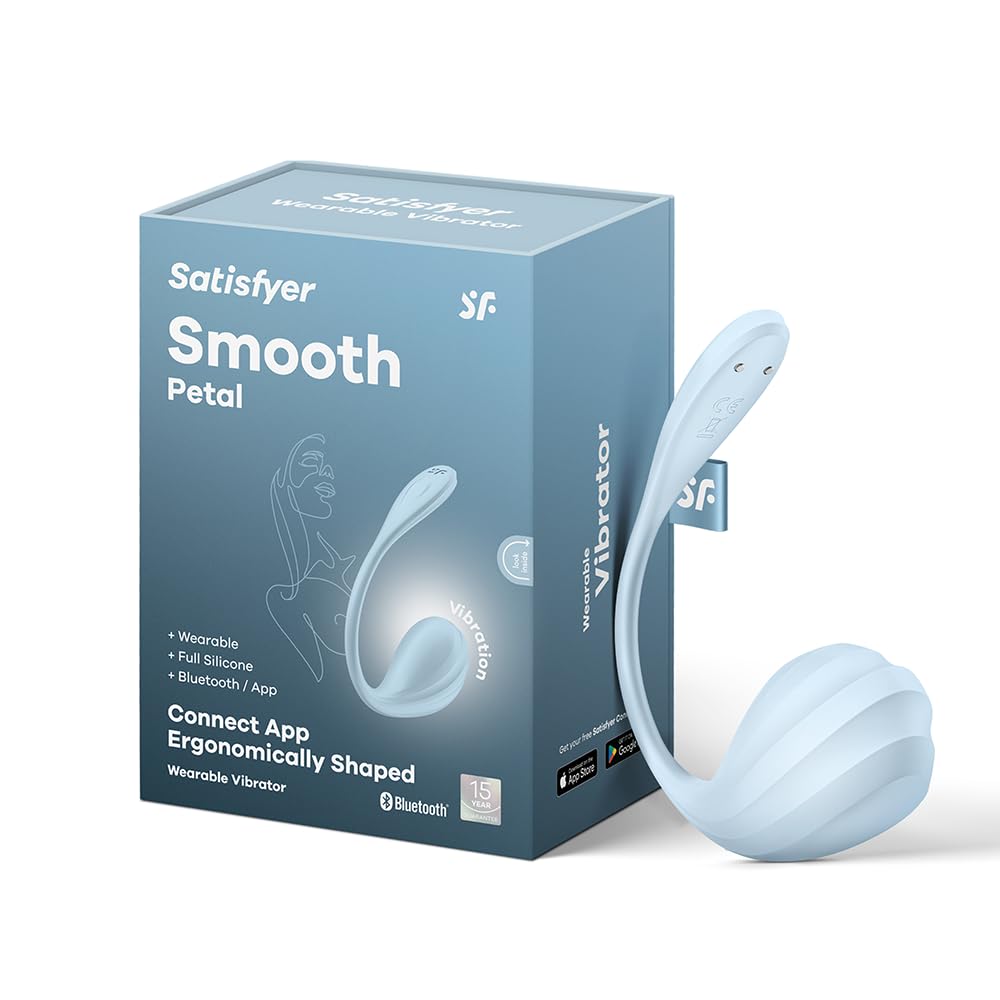 Satisfyer Smooth Petal-Light Blue