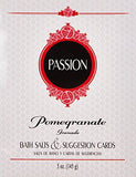 Passion Bath Salts & Suggestion Cards