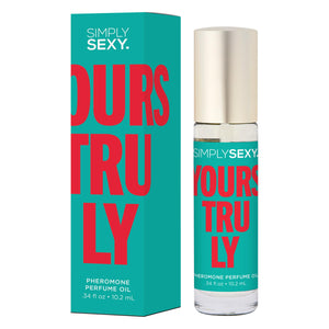 SIMPLY SEXY PHEROMONE PERFUME OIL YOURS TRULY 10.2 ML