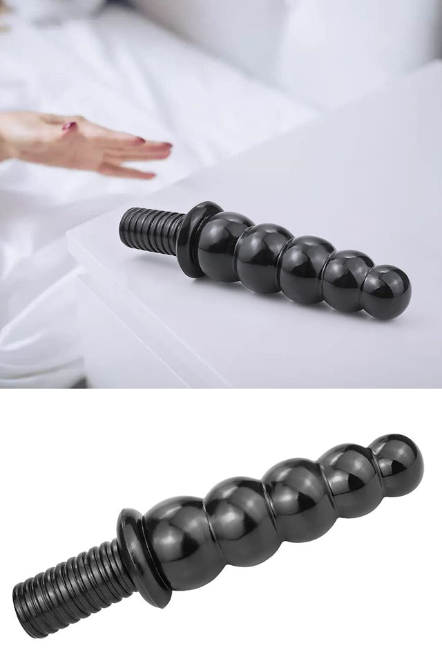 Romi Realistic Long Dildo Novelty Gourd Ultra Size Penis Artificial 5 Beads Sex Cock for Women