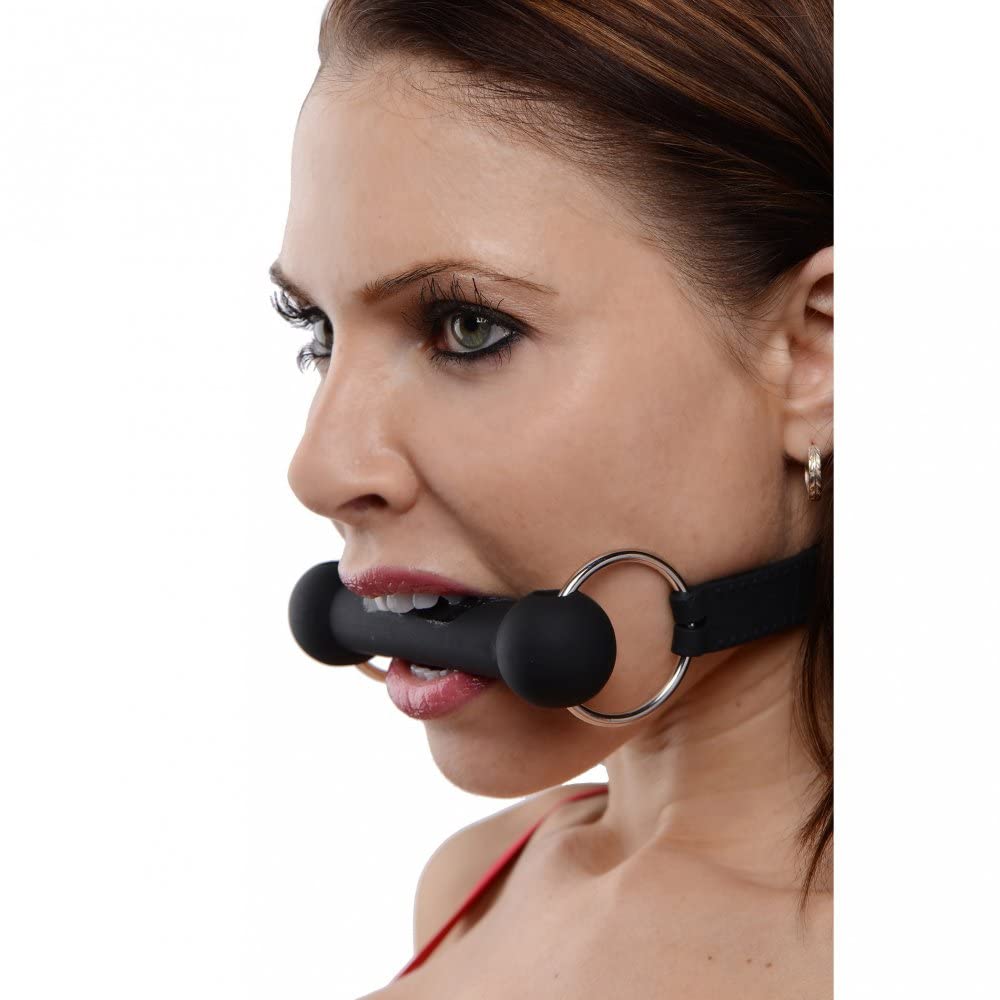 Master Series Mr Ed Lockable Silicone Horse Bit Gag