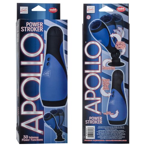 California Exotic Novelties Apollo Power Strokers, Blue