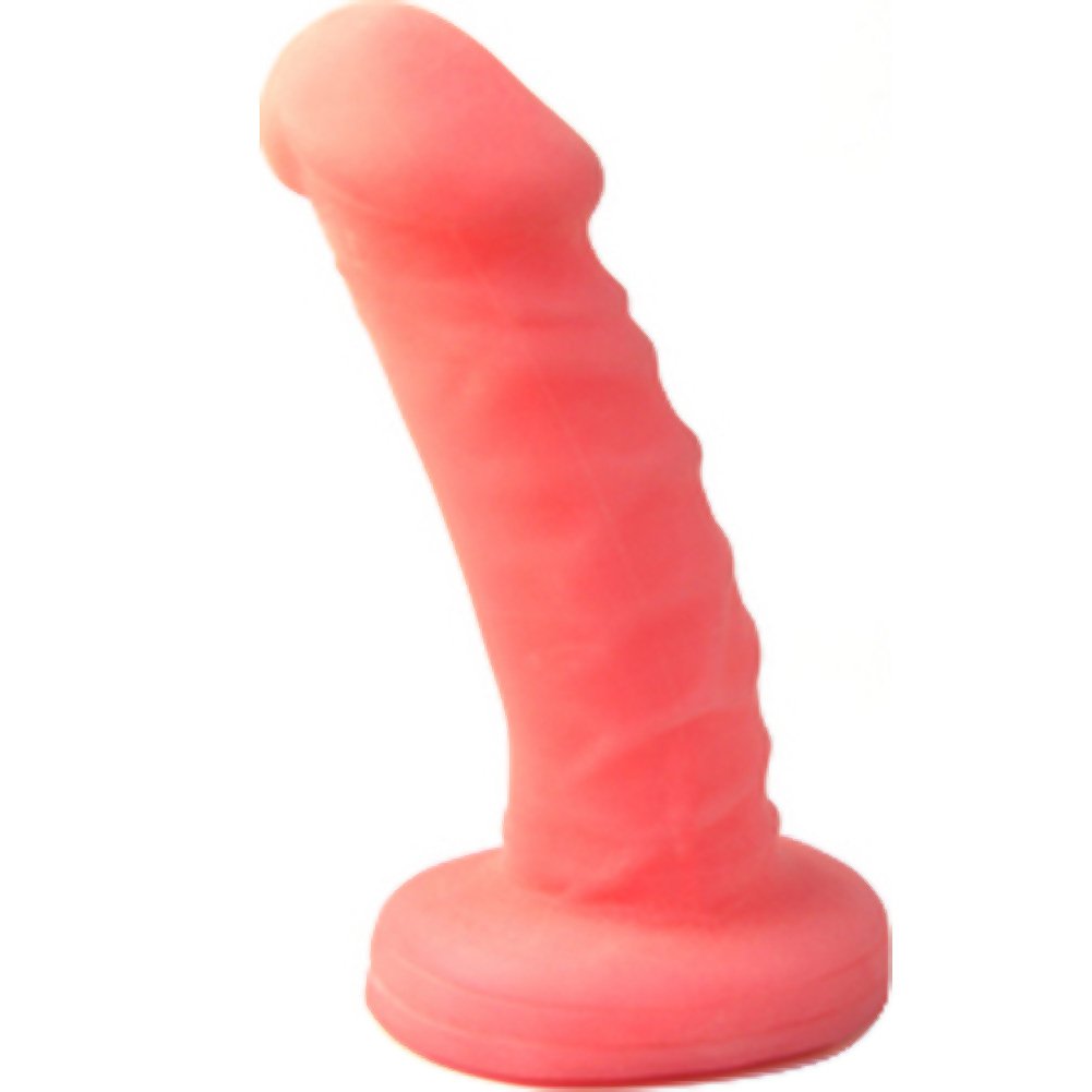 Vibratex Silky Bendable Dildo In Realistic Softwear Skin, Pink