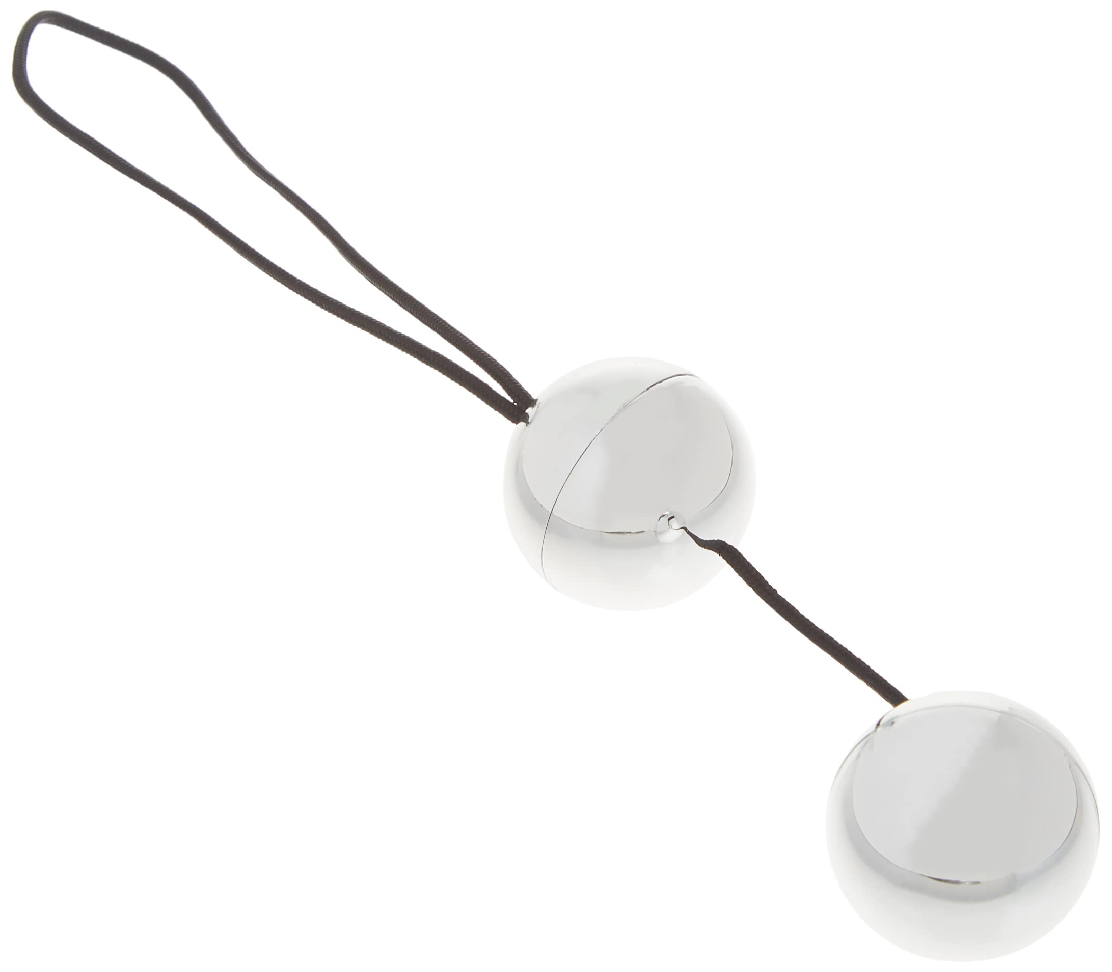 Trinity Vibes 12 lb Silver Ben Wa Balls - Vaginal & Anal Kegel Exerciser for Pelvic Floor Strengthening
