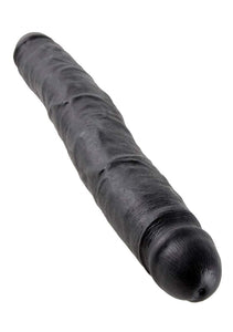 Pipedream King Cock Slim Double, Black, 12 Inch