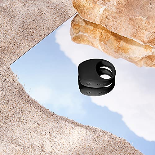 Lelo Tor 2 Intimate Vibrating Cock Ring, Reusable Sex Toys For Couples, Love-Ring With 29 Mm / 1.1 In In Diameter For More Bedroom Fun, Black