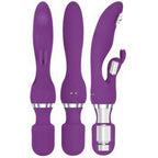 Adam & Eve G Motion Rabbit Wand Vibrator, 10.5 Ounce