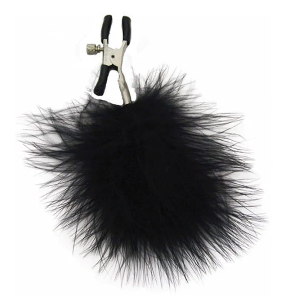 Sex And Mischief Ss10082 Feathered Nipple Clamps
