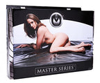 Master Series King Size Waterproof Fitted Play Sheet, Black (Ad930)