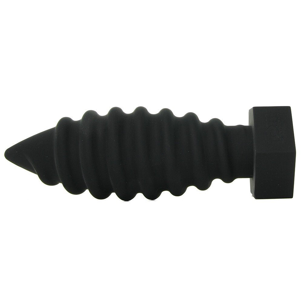 Tom Of Finland Screw U Anal Plug, Black, (Tf1372)