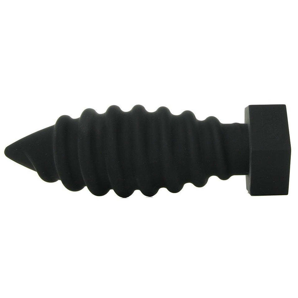 Tom Of Finland Screw U Anal Plug, Black, (Tf1372)