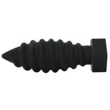 Tom Of Finland Screw U Anal Plug, Black, (Tf1372)