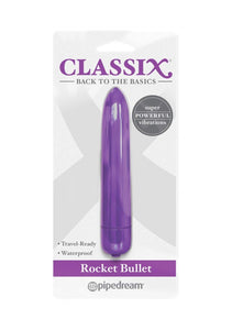 Classix Rocket Bullet Vibrator - Purple