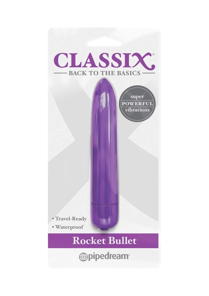 Classix Rocket Bullet Vibrator - Purple