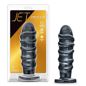 Blush Jet Annihilator  Huge Butt Plug  Extreme Advanced Large 11 Inch Adult Toy for Female Male  Flared Suction Cup  Adult T