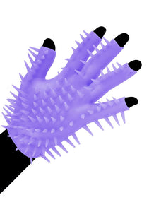 (D) NEON LUV GLOVE PURPLE