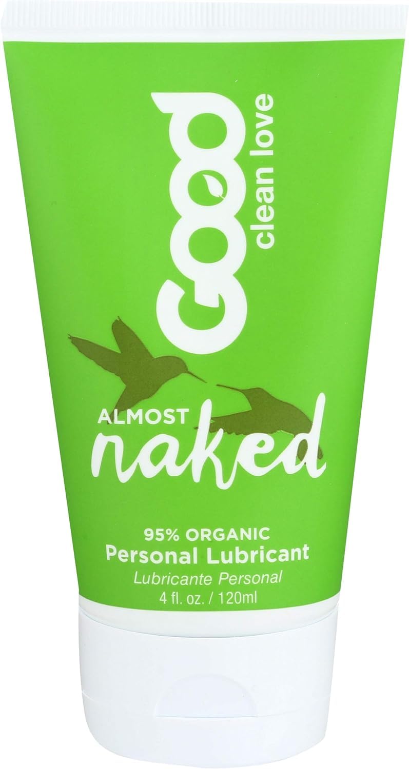 Good Clean Love All Natural Personal Lubricant, Almost Naked 4 oz (Pack of 3)