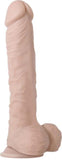 Adam And Eve - Adams Poseable True Feel Cock 11.5 Inch Dildo (Beige)