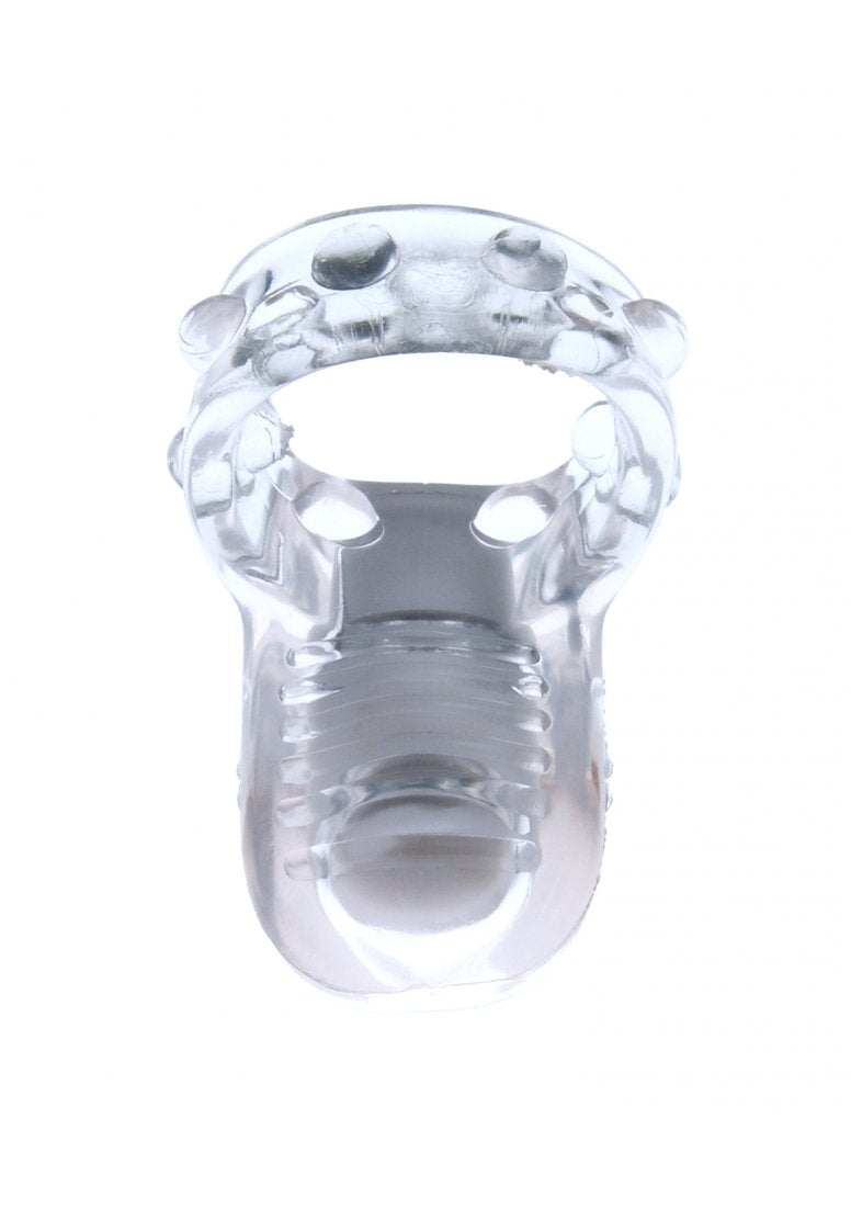 Evolved Novelties Boss Cock'S Vibrating Ring Collar Clear