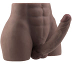 17.0lb Life Size Male Sex Doll with Flexible Dildo Realistic Sex Huge Cock, Torso Men Sex Dolls for Women Tight Anal Hole 8.5 in
