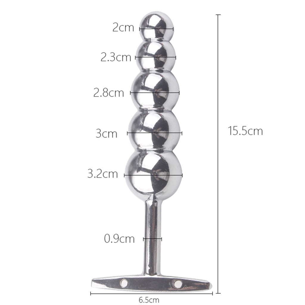 Metal Anal Opening Device Beads Anal Expansion Tool Metal Anal Plug Sex Toy