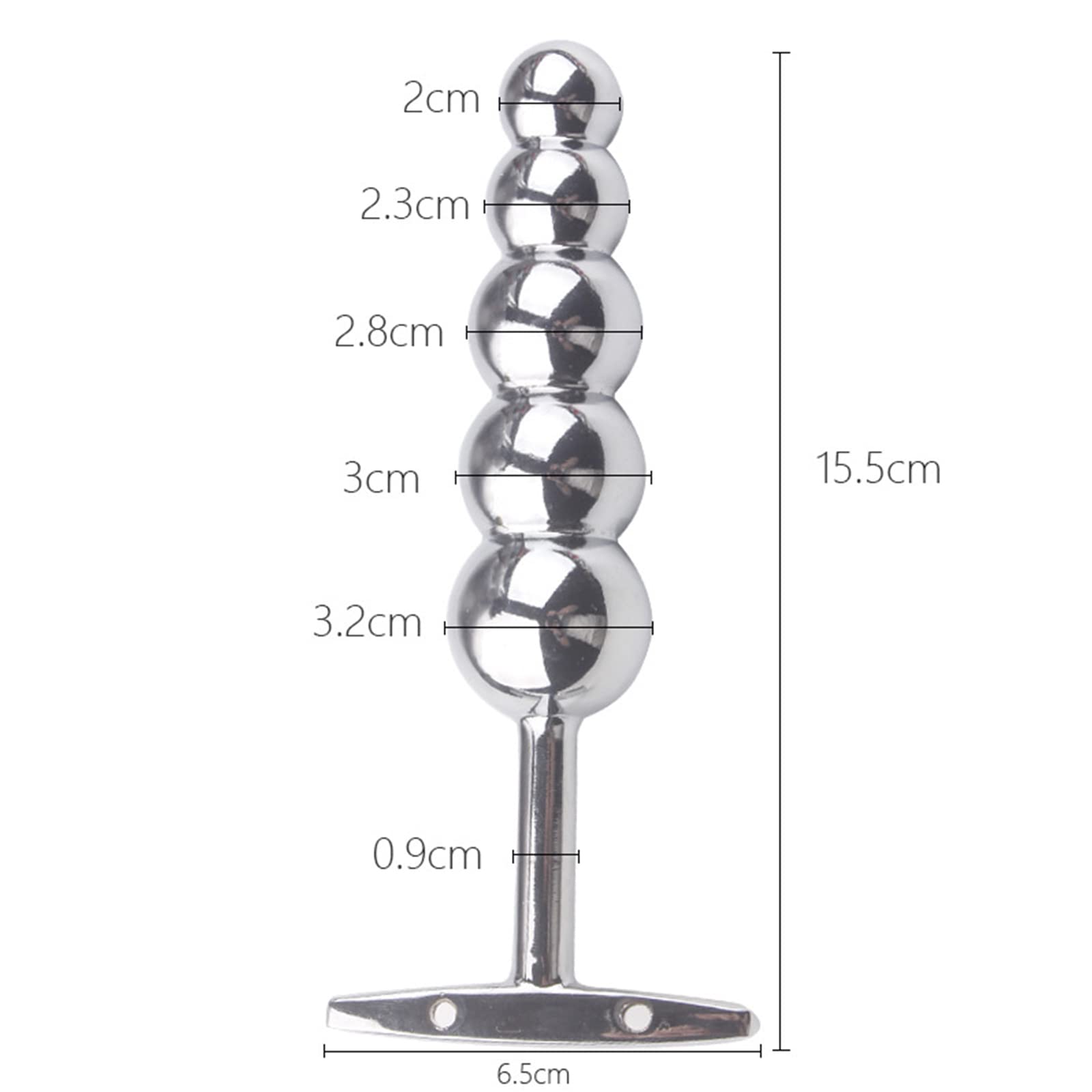Metal Anal Opening Device Beads Anal Expansion Tool Metal Anal Plug Sex Toy
