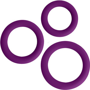 Gossip Love Ring Trio Violet