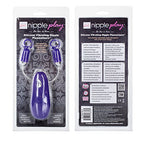 California Exotic Novelties Nipple Play Silicone Vibrating Nipple Pleasurers, Purple