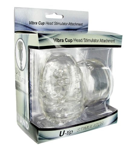 Wand Essentials Vibra Cup Masturbator Wand Attachment
