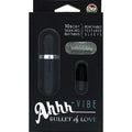 Ahhh Vibe Bullet of Love Remote Control Bullet  Black