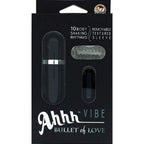 Ahhh Vibe Bullet of Love Remote Control Bullet  Black