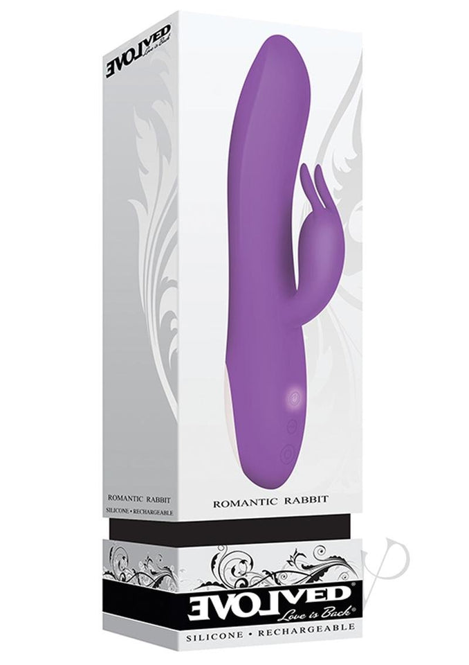 (WD) ROMANTIC RABBIT PURPLE VIBRATOR