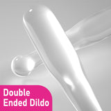 Glass Butt Plug Anal Dildo Pleasure G-spot Wand Baseball Bat Shaped Double Ended Dildo Prostate Massager Fetish Masturbation Sex