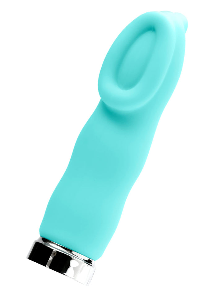 Vedo Luv Plus Rechargeable Bullet Mini Rechargeable Vibrator, Turquoise
