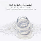 1 Pair Nipple Suckers for Pressure, Nipple Toys for Women, Soft Silicone Nipple Corrector Nipple Sucker Suction Breast Stimulato