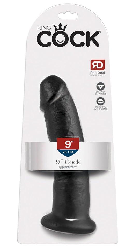 King Cock - 9In Cock Black