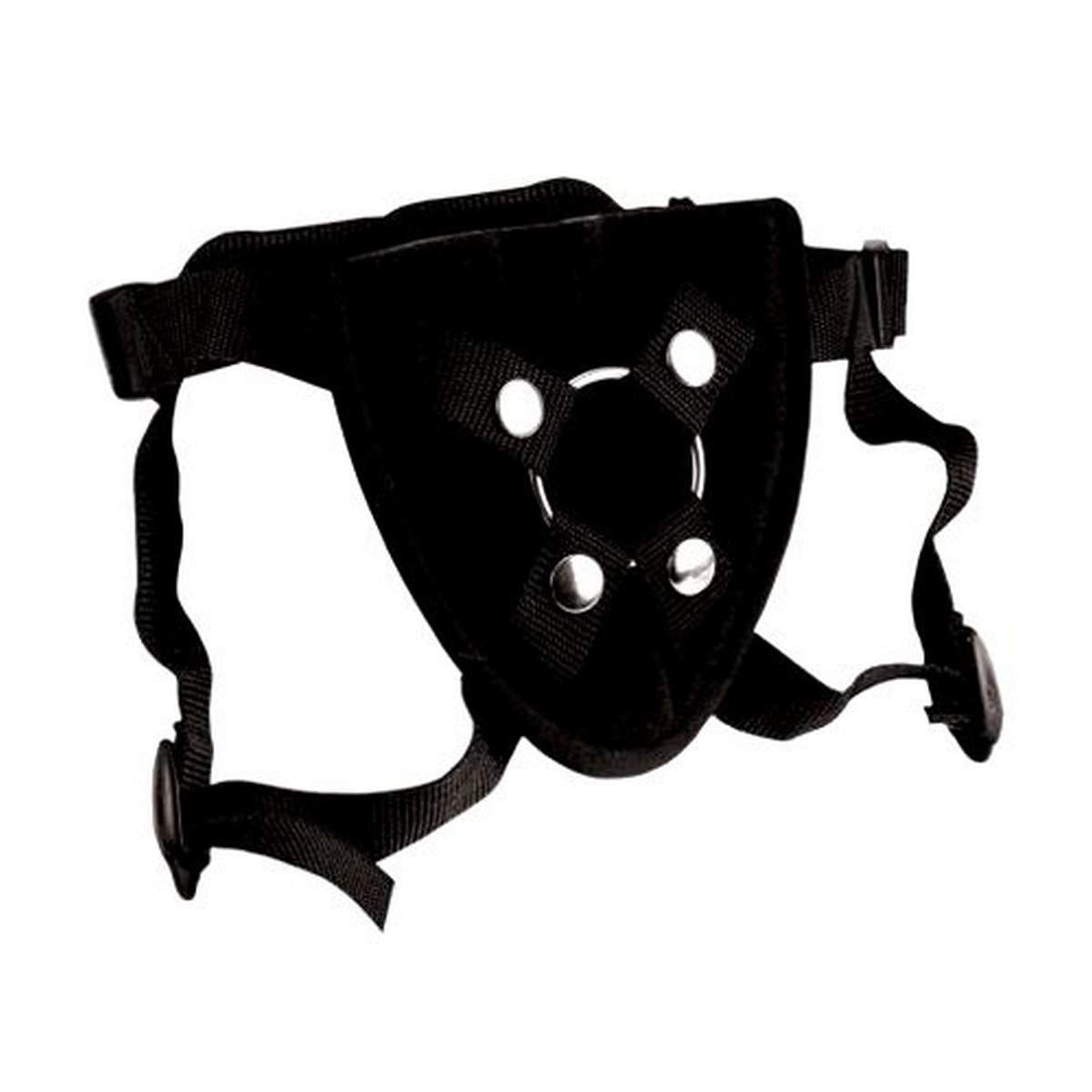 Lovers Super Strap Universal Harness Dildo, Black (Se2666033)