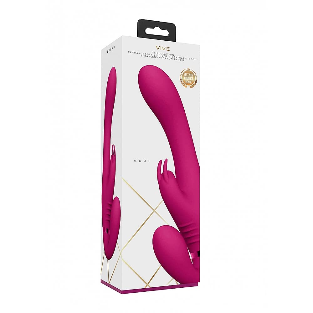 Vive Suki Pulse Straplessstraponvibe Pnk