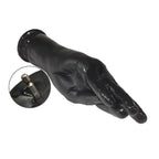 Realistic Hand Dildo with Electric Drill Adapter Black Forearm Dildo Anal Butt Plug Anal & Vaginal Masturbation Adult Sex Toy(M)