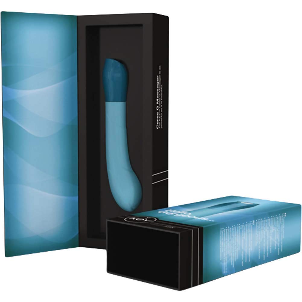 Jopen Jopen Key Ceres G Spot Silicone Vibrator Waterproof 5.5 Inch, Robin Egg Blue
